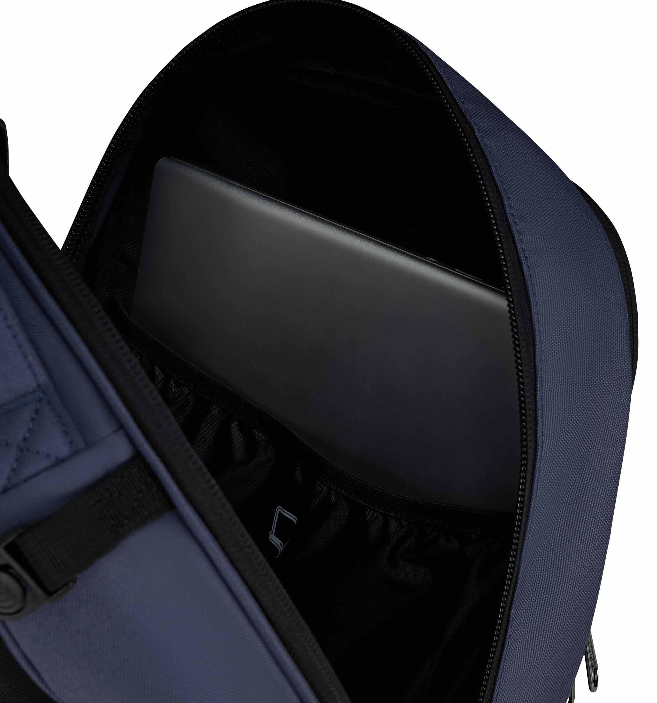 Invicta Trolley Scuola Plug, Blu, 3 in 1, Zaino Doppio Scomparto Con Carrello Sganciabile, Tasca Per PC, Tasca Per Borraccia, 34 lt, Scuola Media e Superiore, Viaggio, Zaino Ragazza e Ragazzo