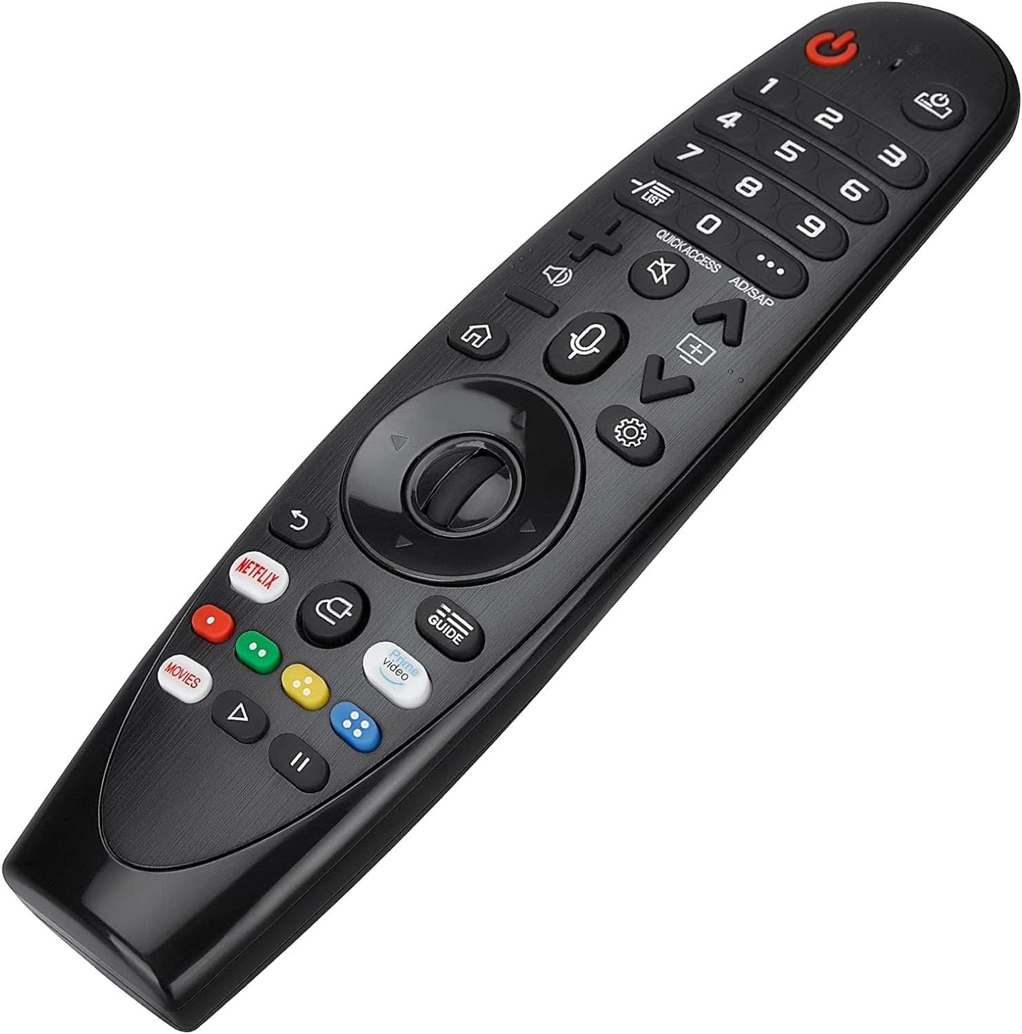 Voice Magic Remote AKB75855501 for LG OLED QNED NanoCell Webos Smart TV Magic Remote Replacement AN-MR20GA MR19BA MR18BA MR650A, with Pointer Function