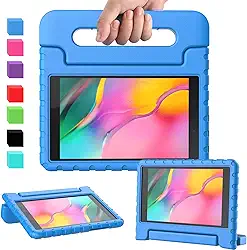 Capa Infantil Anti Impacto para Galaxy Tab A9 8,7'' SM-X110 SM-X115 2023, Azul, Evita Quedas, Solavancos e Arranhões