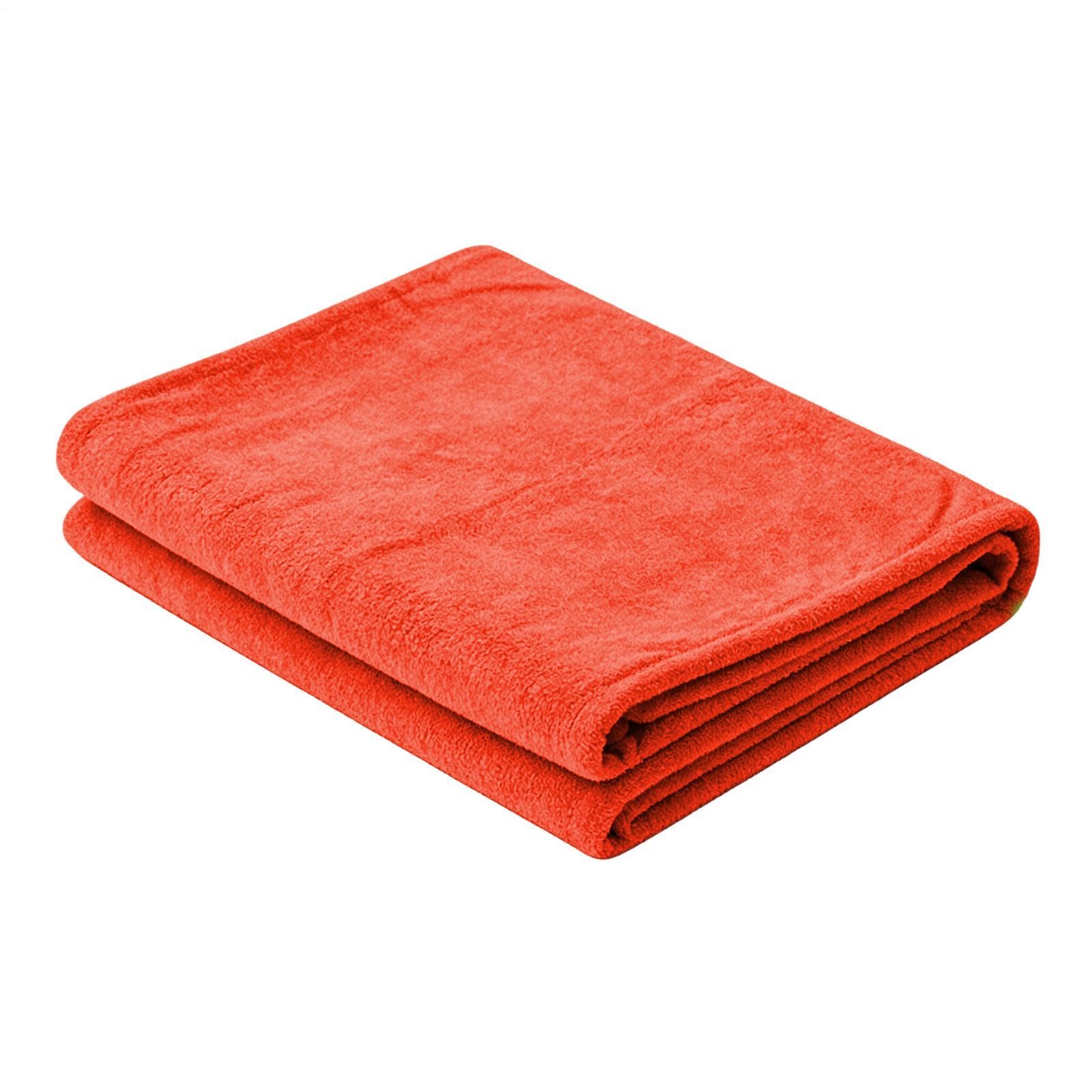 Chiffon de polissage et de séchage automatique en microfibre non pelucheux