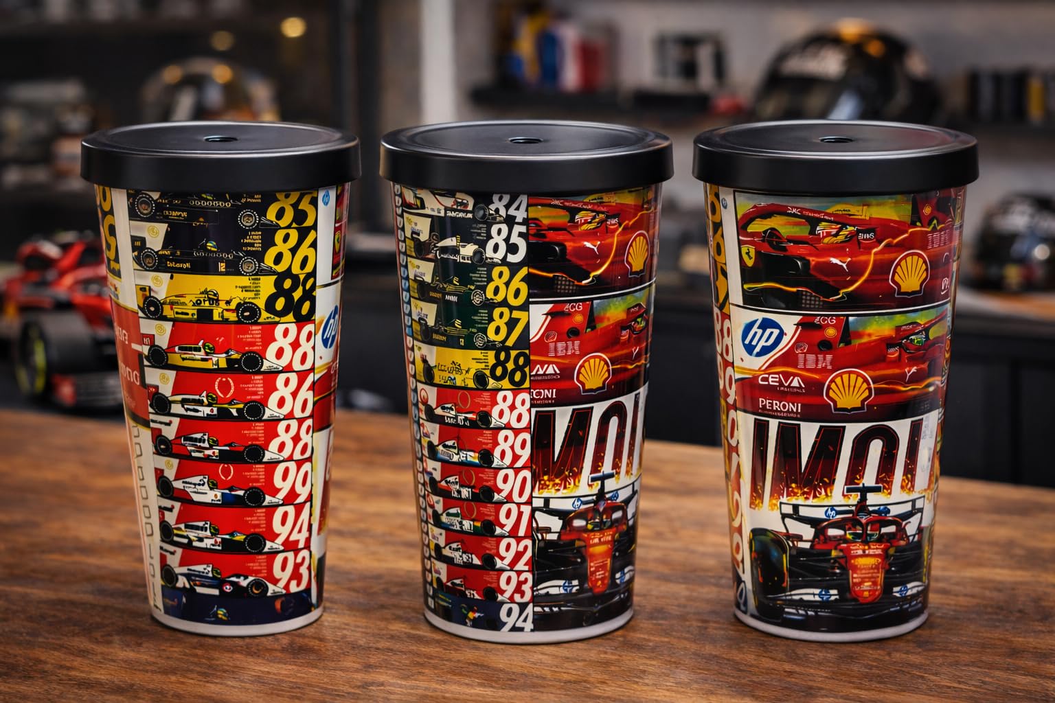 BOENJOY Gifts - F1 Racing Shipper Tumbler 500ml with Lid – Formula