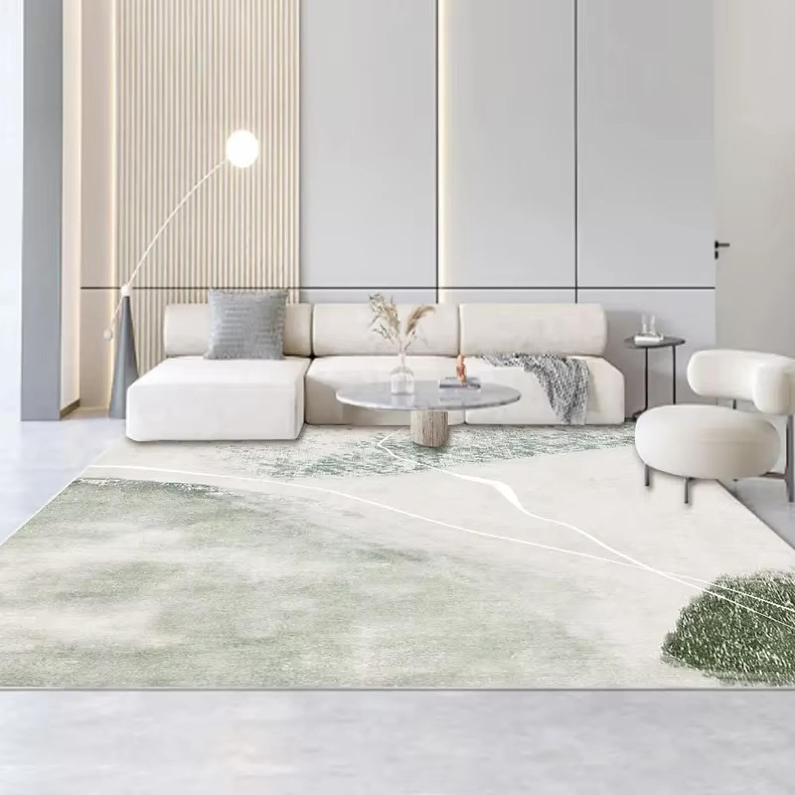 Tapis vert grand format 100x150cm pour éviter les glissades dans la chambre