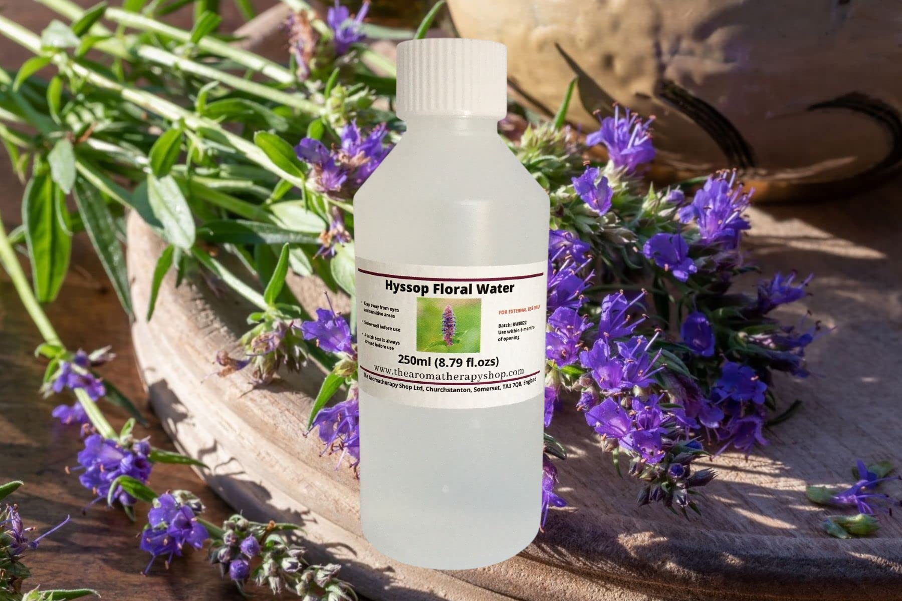 Hyssop Floral Water (250ml (8.79 fl.ozs))