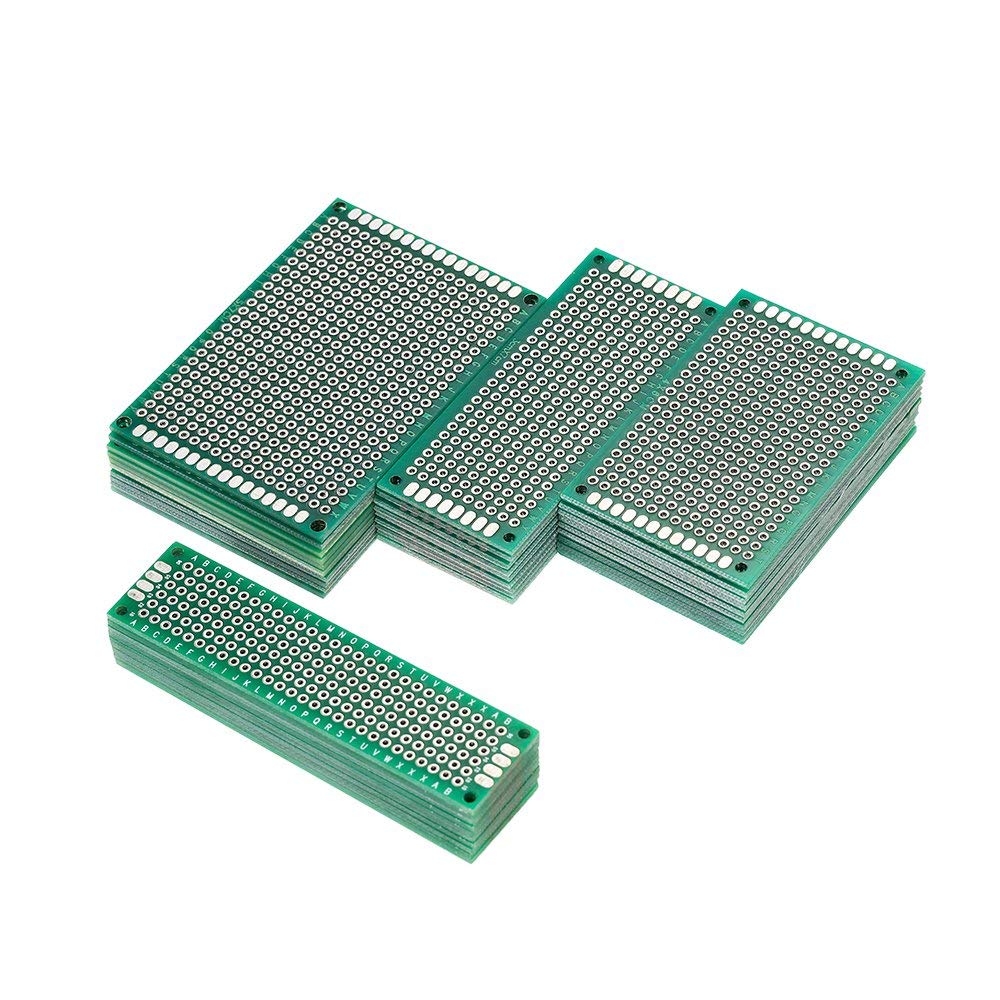 REES52 40pcs Double-Side Prototype PCB Board Universal Printed Circuit Board Kit for Electronic DIY Project 2 * 8cm/3 * 7cm/4 * 6cm/5 * 7cm 4 Sizes (B0836YMG5Z) Amazon Price History, Amazon Price Tracker