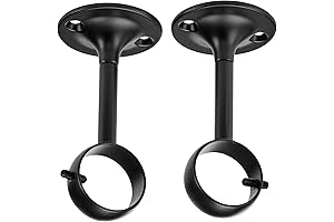 Amazon Basics Curtain Rod Ceiling-Mount Bracket