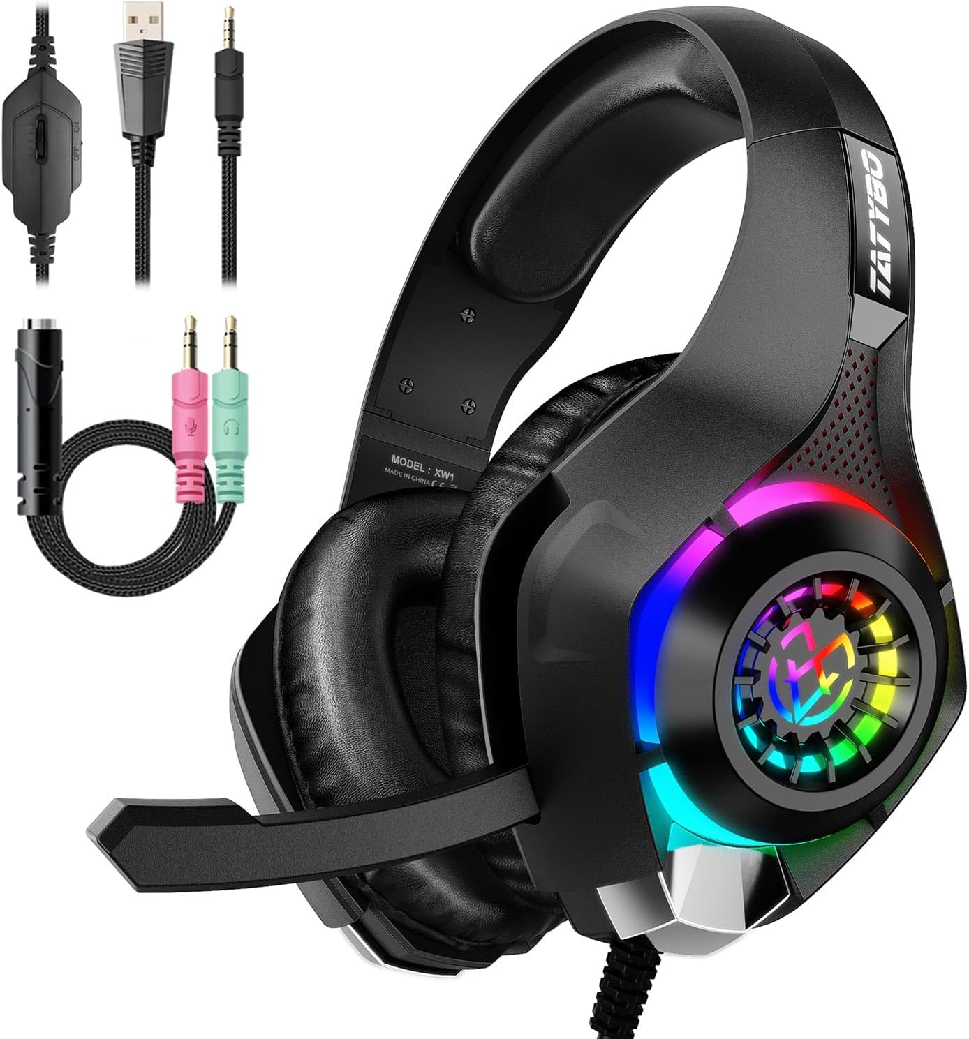 Gaming Headset With Noise Cancellation