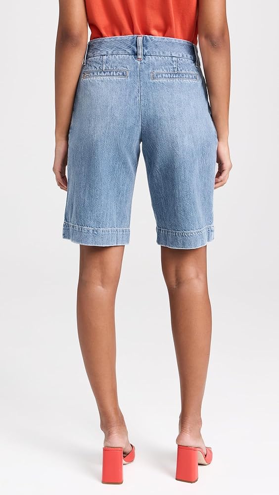 alice + olivia Women's Eric Low Rise Bermuda Shorts