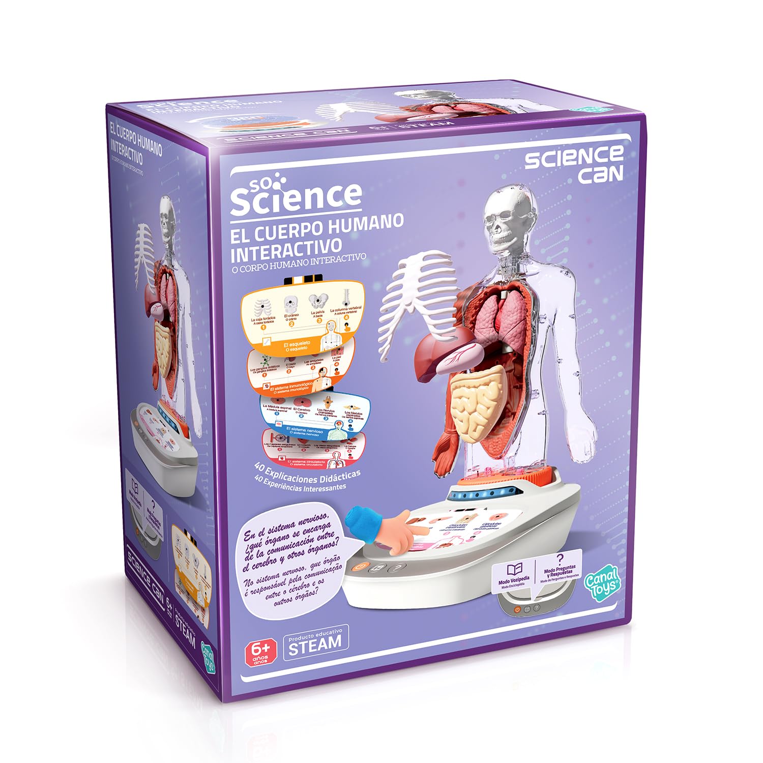 Canal Toys - Cuerpo Humano: Vozpedia Interactiva - COS 005