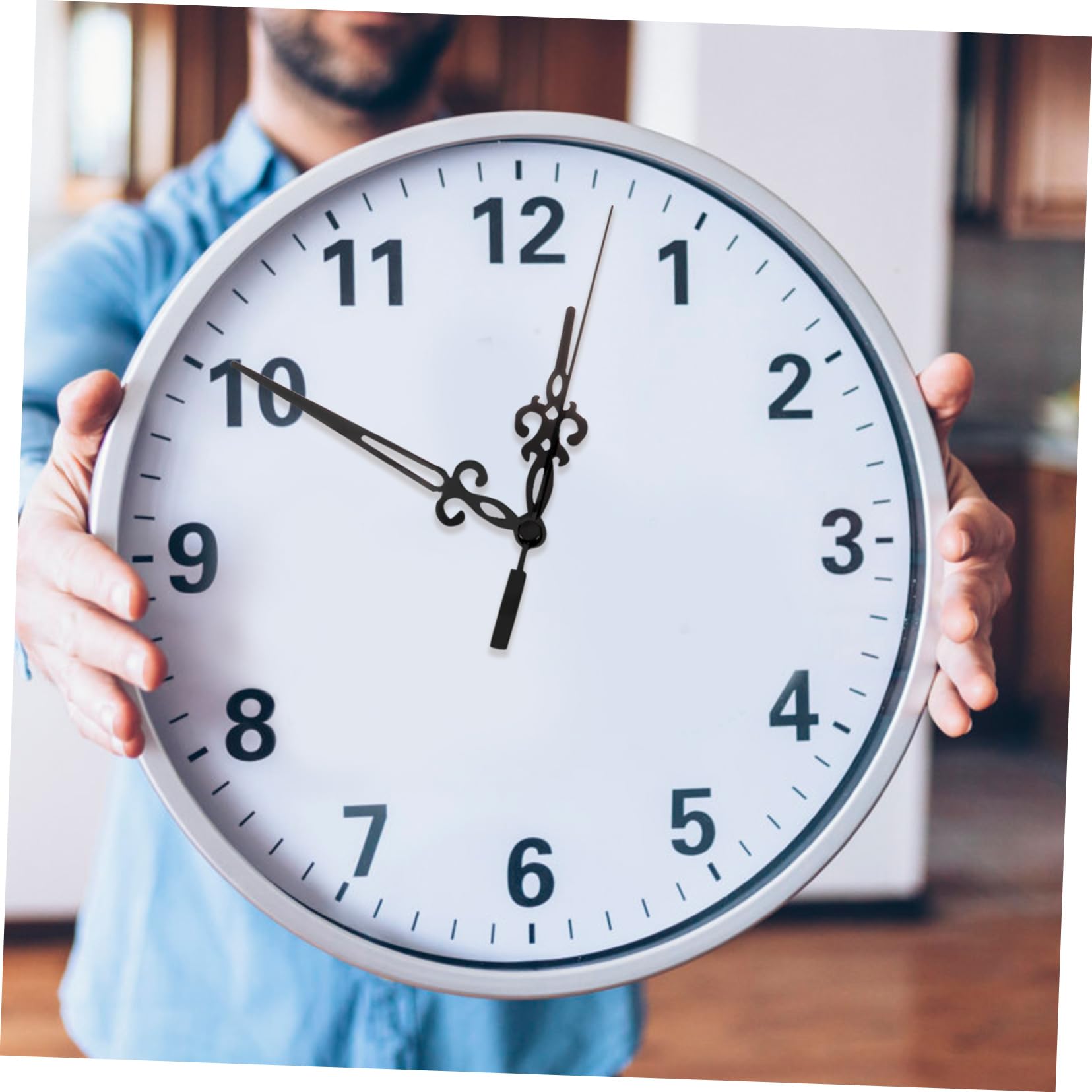Mikikit 2sätze - Mit Musikbox Mechanismus Für Wanduhr Präzise Uhrzeiger Ersatzteile Für Bastelprojekte Für Reparaturen Und Kreative Uhrenideen