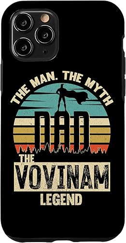 Funda para iPhone 11 Pro Man Myth Legend Dad Vigoro Amazing Player
