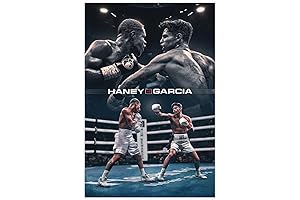Devin Haney vs. Ryan Garcia Boxer Poster