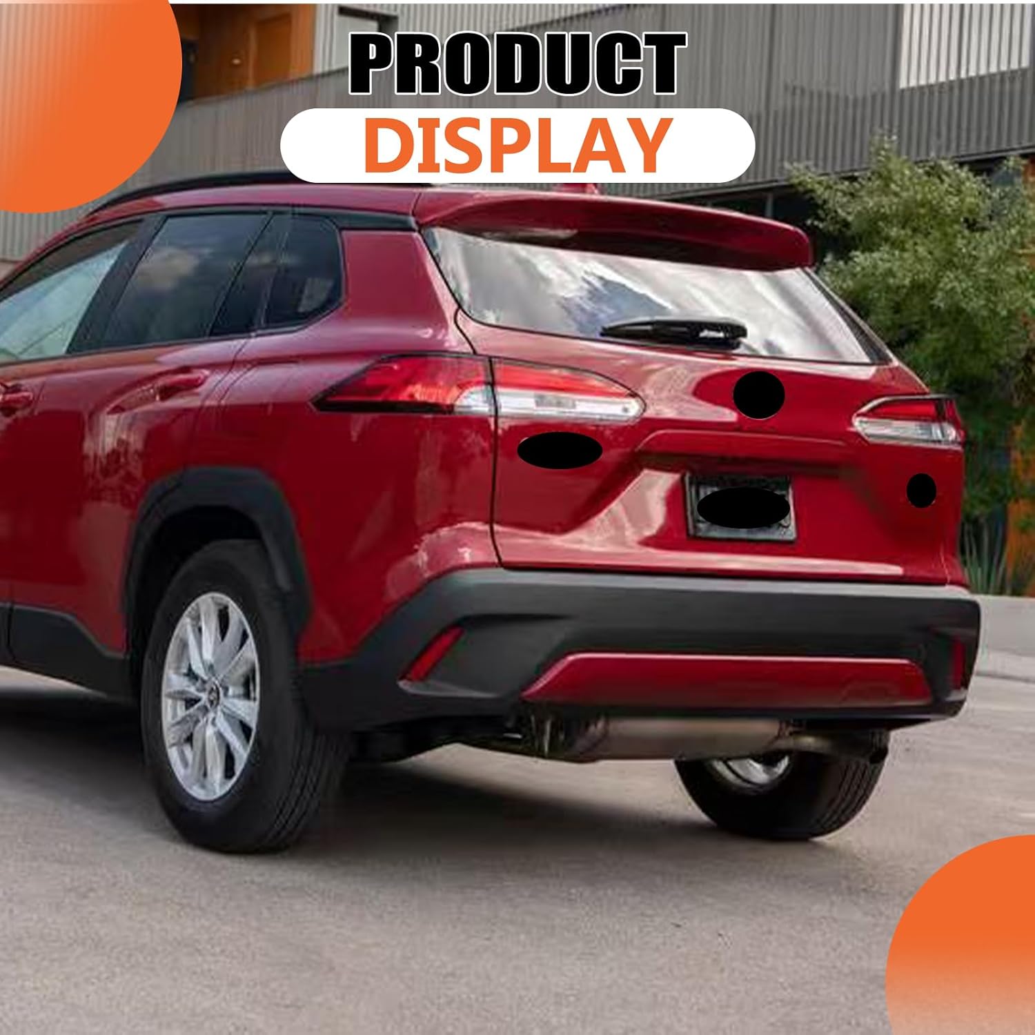 JX Racing Rear Bumper Molding Compatible with Toyota Corolla Cross 2022 2023 2024 Air Dam Lower Valance Replacement 521510A905