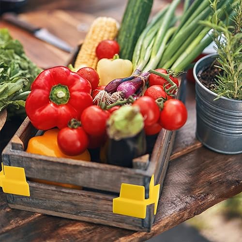 Miniatura 5 de Apiladores de bandejas, apiladores de bandejas de plástico para cosecha, accesorios para secadora de congelación, bandejas apilables reutilizables,