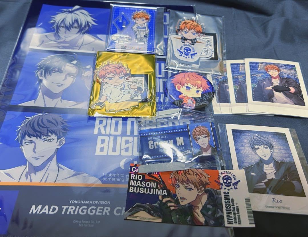 ヒプノシスマイク グッズまとめて 毒島メイソン理鶯 セット ヒプマイ】毒島メイソン理鶯グッズセット - メルカリ