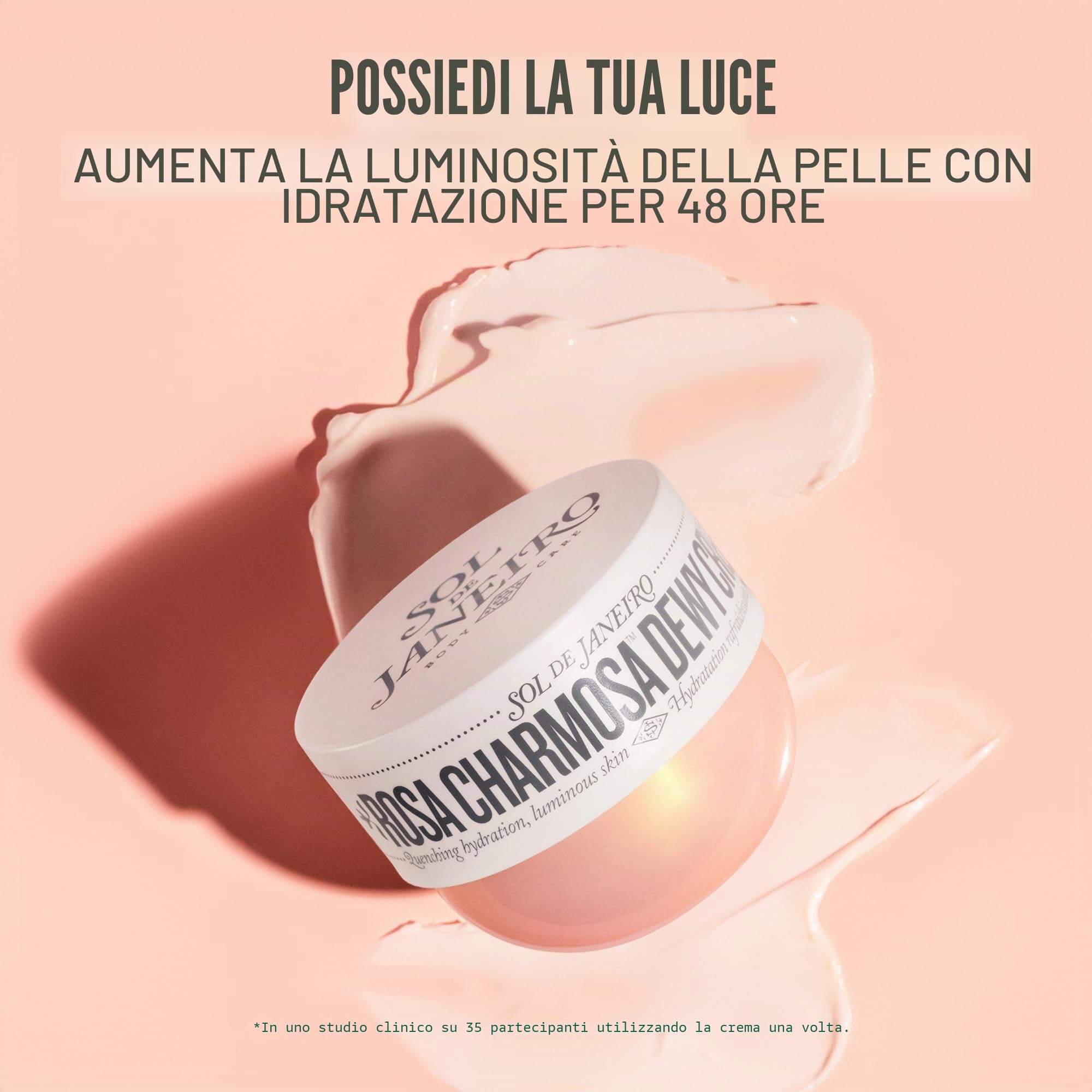 Sol de Janeiro Rosa Charmosa Duo, Crema Idratante e Profumo in Bruma, 240ml ciascuno