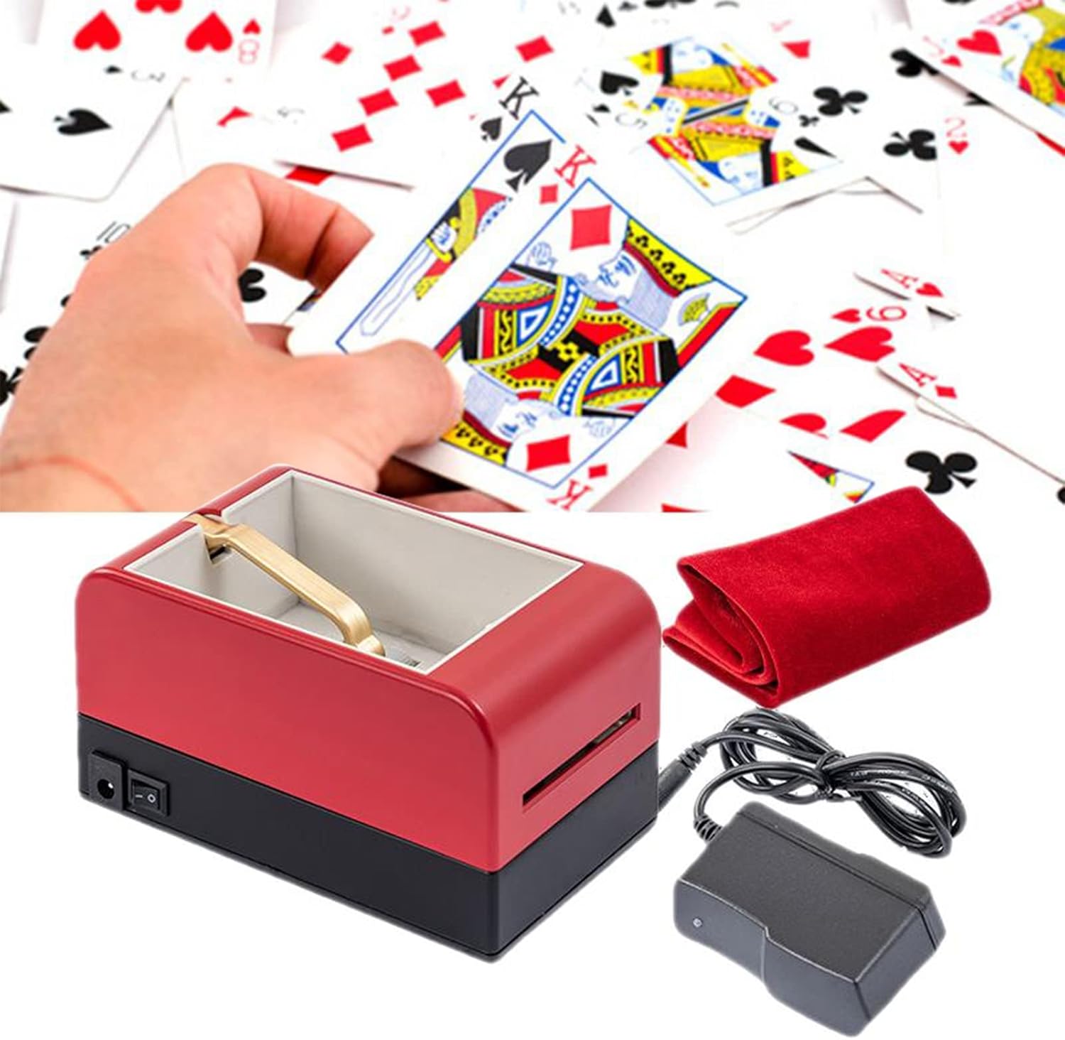 Smart Playing Card Dealer, 360° Rotating Universal