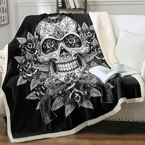Sleepwish Skull Tiros y Mantas