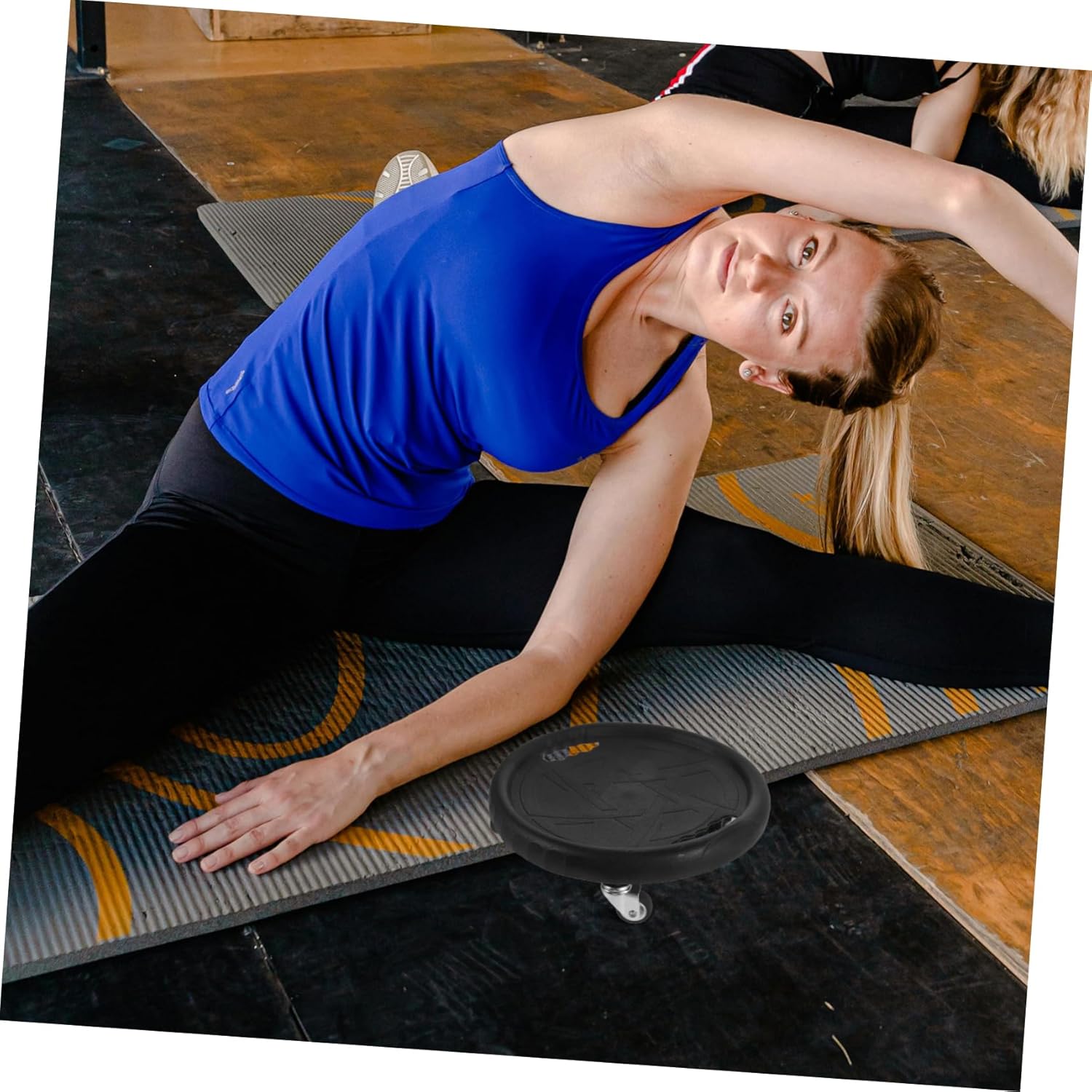 Abdominal Exercise Sliding Discs Silent Core Strength Training Equipment for Women Sturdy Ab Workout Sliders with Knee Cushion for Home Fitness and Abdominal Workouts