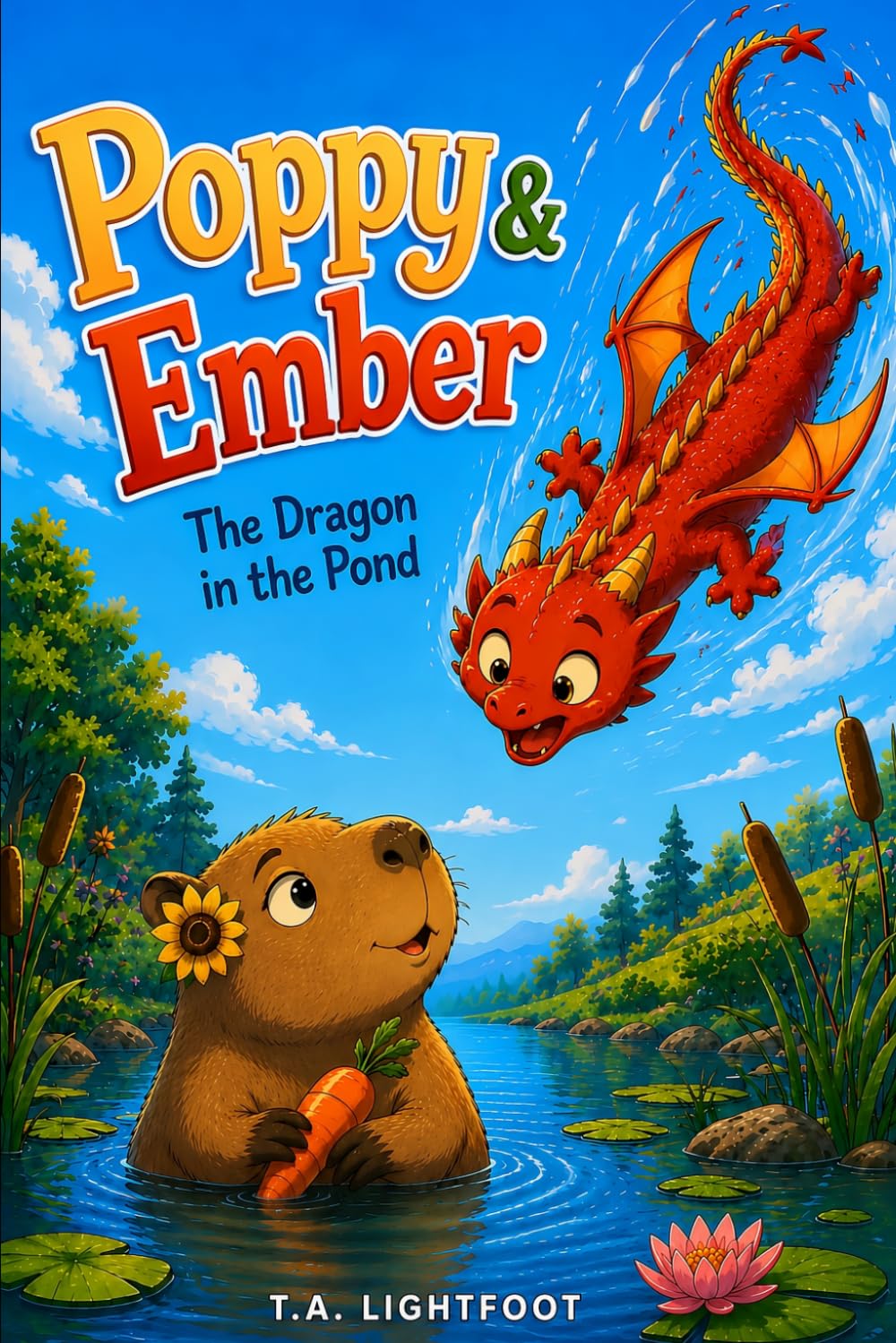 Poppy & Ember: The Dragon in the Pond (Poppy and Ember Adventures)