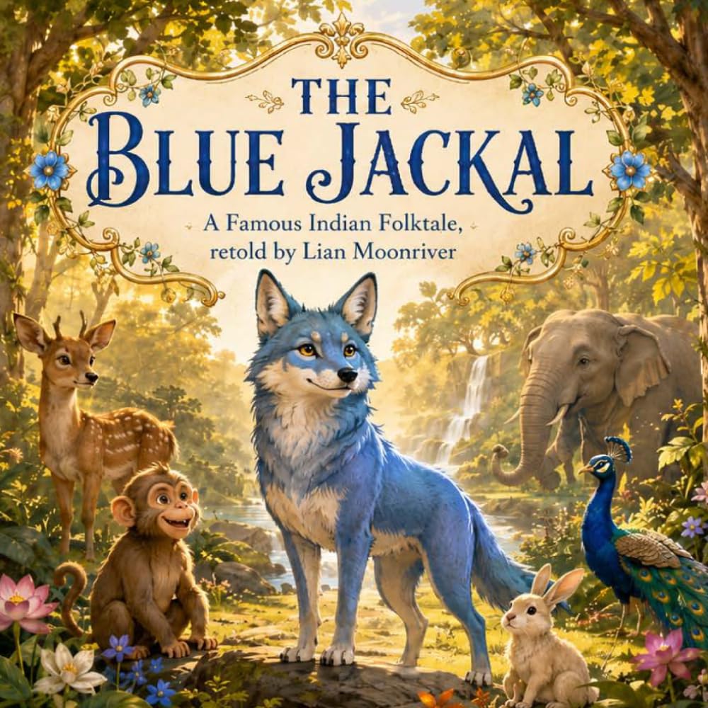 The Blue Jackal: A Famous Indian Folktale (Asian Moonlight Tales)