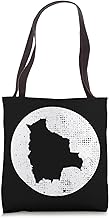 Bolivia Vintage Map Proud Bolivian Tote Bag