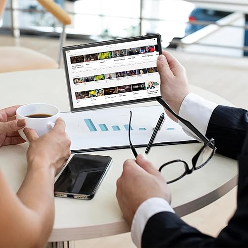 Miniatura 6 de Tableta Android de 10 pulgadas con estuche Stylus Android 15 Tablets 8 GB RAM 32 GB ROM soporte 1 TB expansión 6000 mAh batería 10.1 "IPS HD