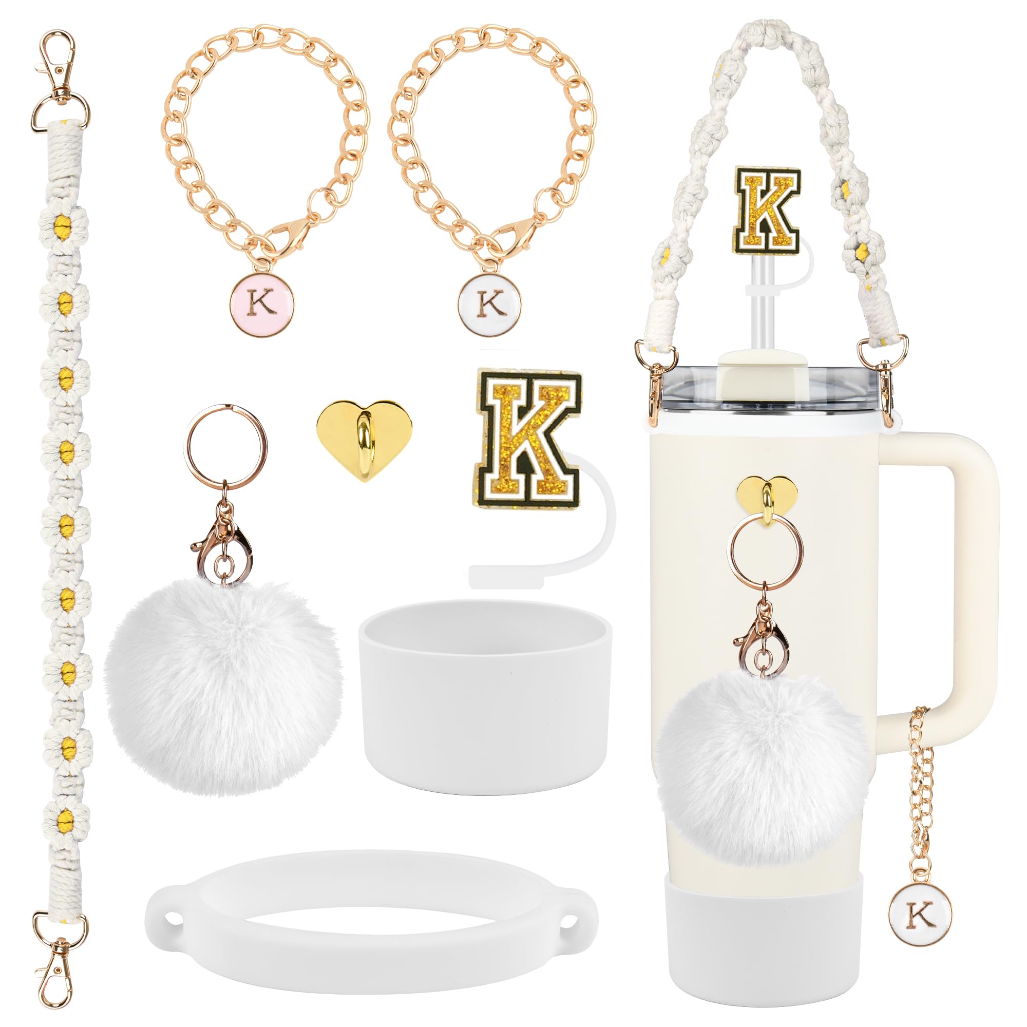 Stanley Cup Accessories Set - Straw Cover, Handle Strap, Boot & Charms For 30oz & 40oz Tumblers 6 thumbnail image