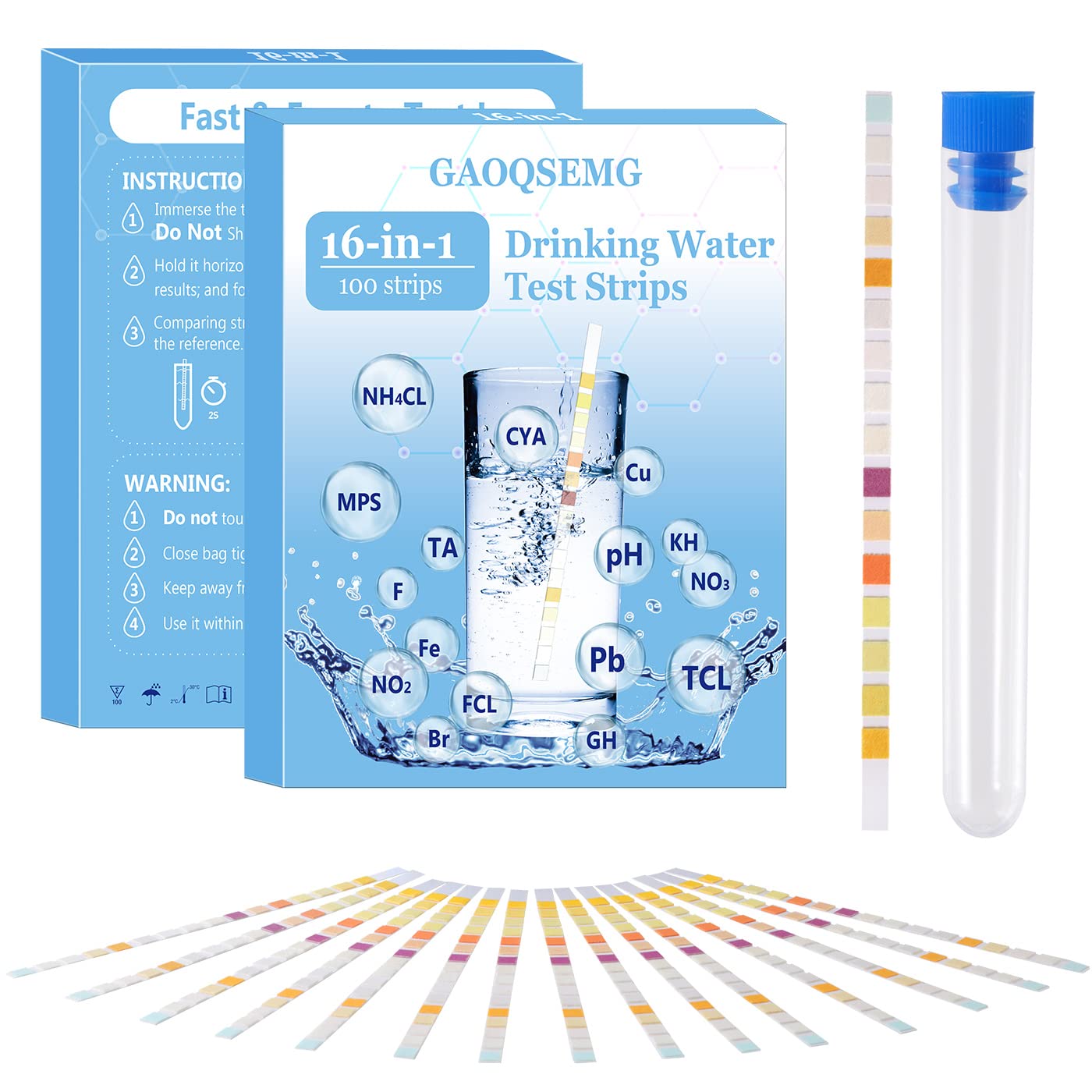 Buy 16in1 Water Test Kit,Water Testing Kits for Drinking Water,Tap