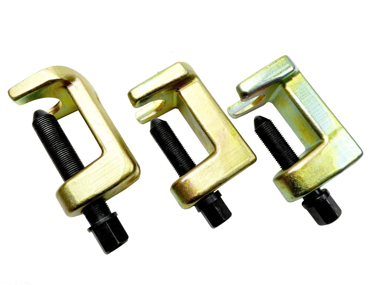 JOMAFA - JUEGO DE EXTRACTORES DE ROTULAS SEPARADOR DE ROTULAS AJUSTABLE UNIVERSALES PARA DIRECCION 3 PIEZAS 23, 28, 34 MM