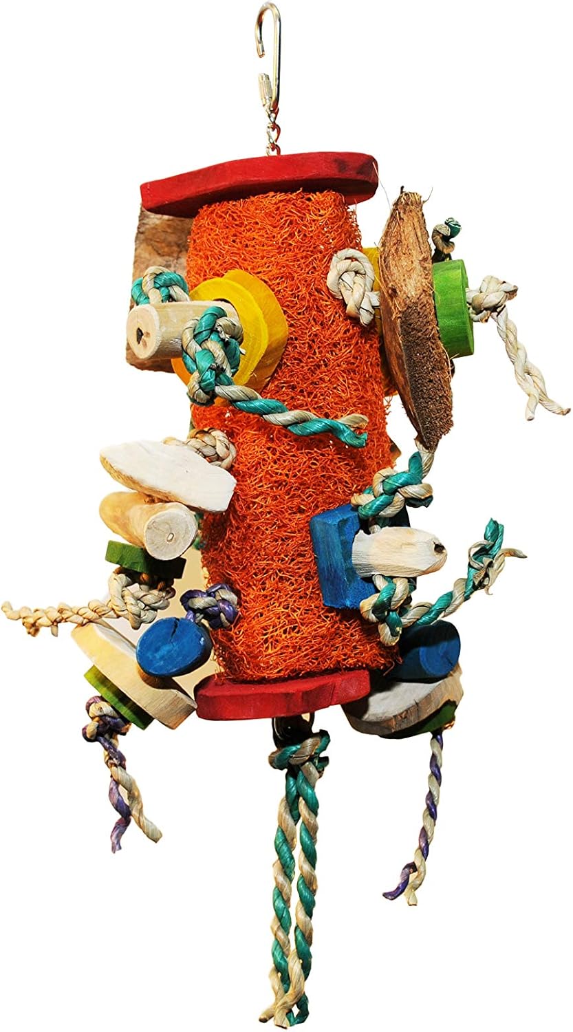 A&E Cage Java Wood Fun Spongy Bird Toy(color may vary) bidding on 8 toys