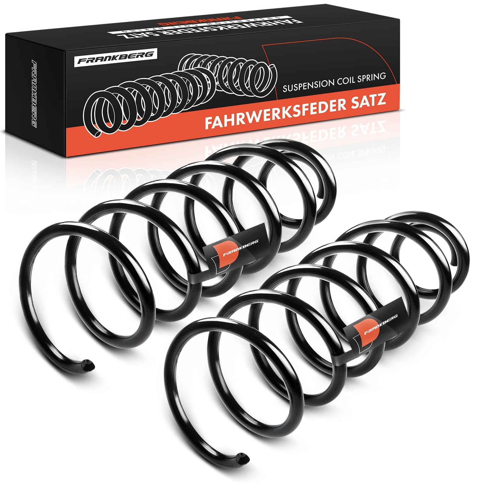 Frankberg 2 ressorts de suspension pour essieu arrière 5102Z9 | Compatible avec: Tipi partenaire, Berlingo Multispace B9, C4 Picasso I MPV UD