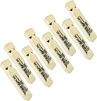 Vista 1 de 8 piezas de juguete musical de silbato de tren de madera para niños (4 tonos)