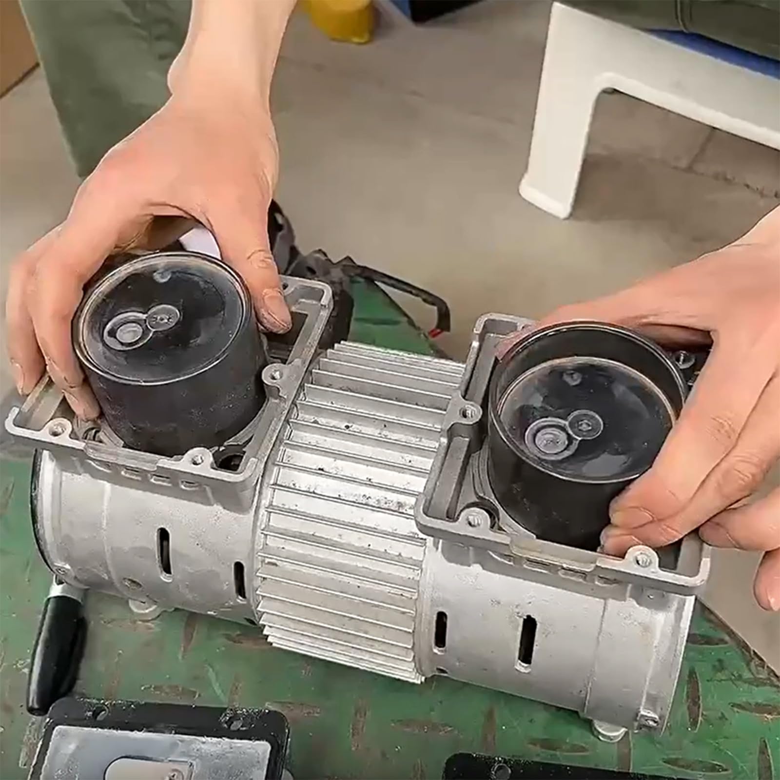 Kit de réparation 20 pièces avec compresseurs d ' air silencieux de 1 500 W sans huile pour des efficaces et de longue durée
