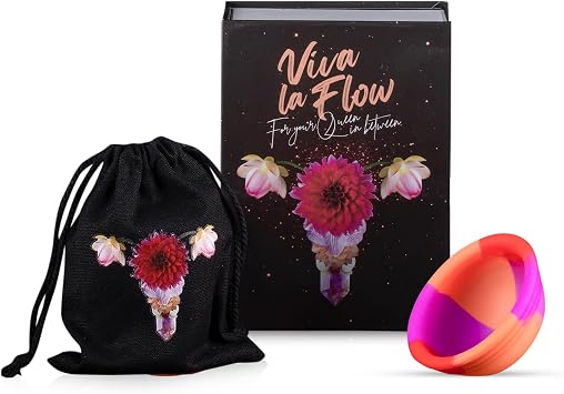 Menstrual Disc - Premium Medical Grade Silicone Design - Soft & Ultra Comfortable Period Disc - No Leaks - Up to 12 Hours Protection- Great Menstrual Cup Alternative Rose Rage, A
