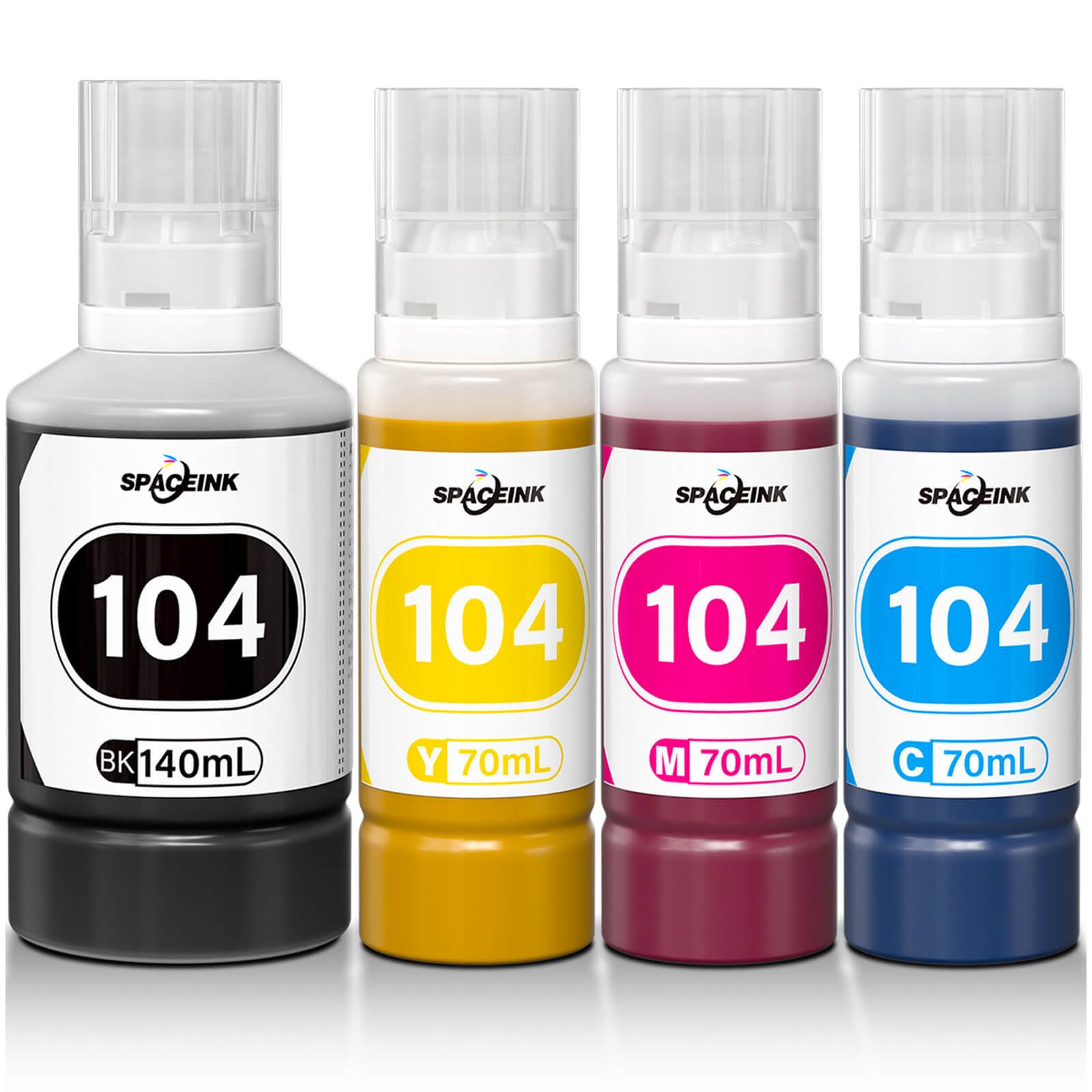 Spaceink Tinte 102 Multipack C9344 T6715 kompatibel für ET-2850 ET-4750 ET-4850 ET-2750 ET-2856 ET-3850 ET-4856 ET-15000 ET-3750 ET-2700 ET-3700 ET-2751 ET-2756 ET-2851 Drucker