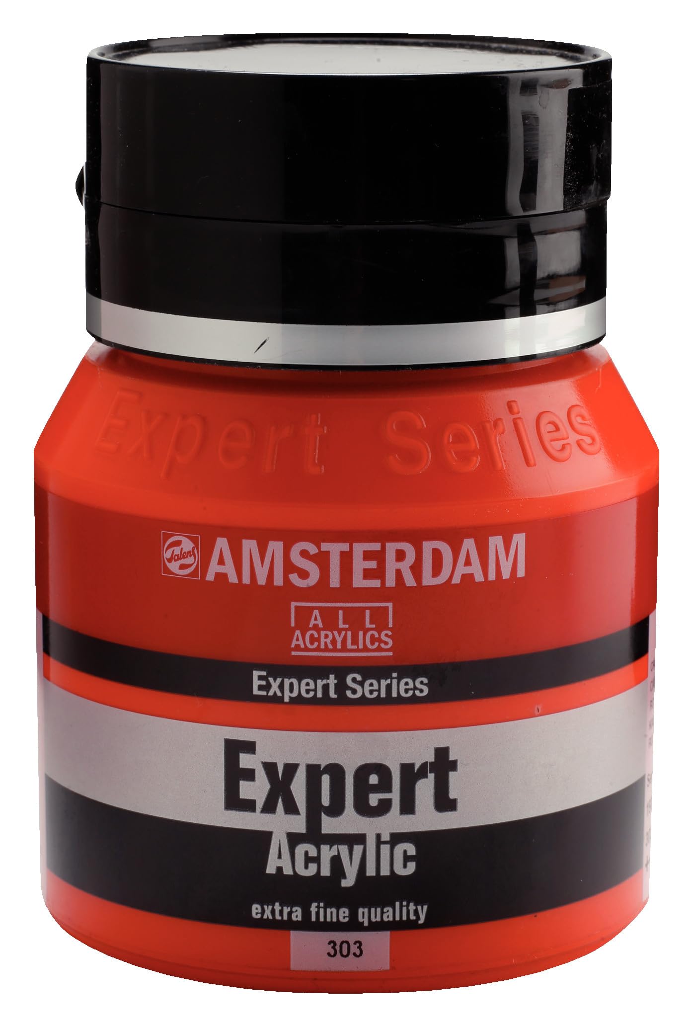 Amsterdam Expert Series Acrylic Paint 400 ml Jar - Cadmium Red Light 303 - Heavy Body Professional Grade