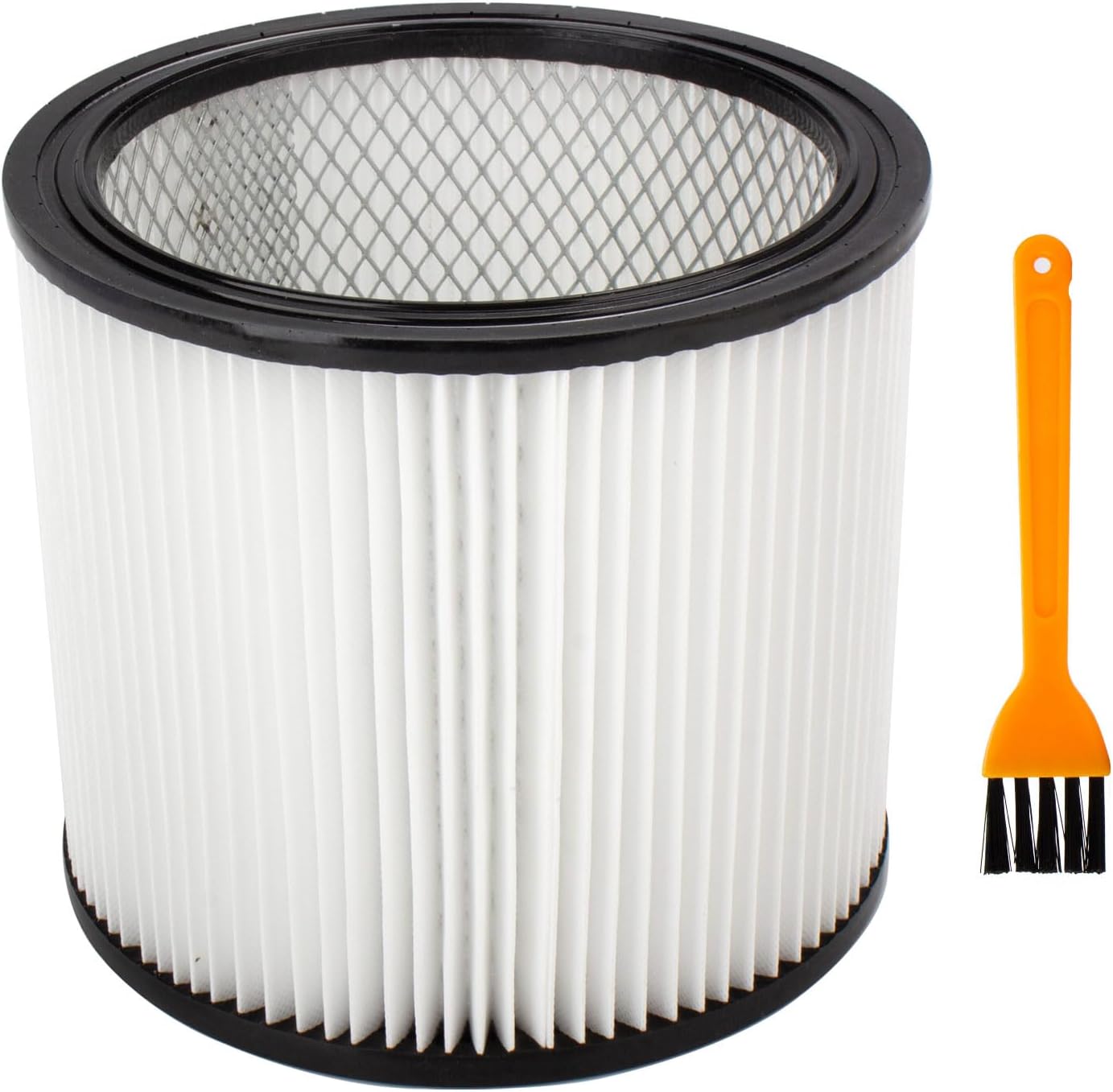 90304 Replacement Vacuum Filter for Shop-Vac: Vacuum Filter Replace 90333 90350, 5 Gallon for Shop-Vac Wet/Dry Vacuum Cleaners, High Filtration, PET and Reusable