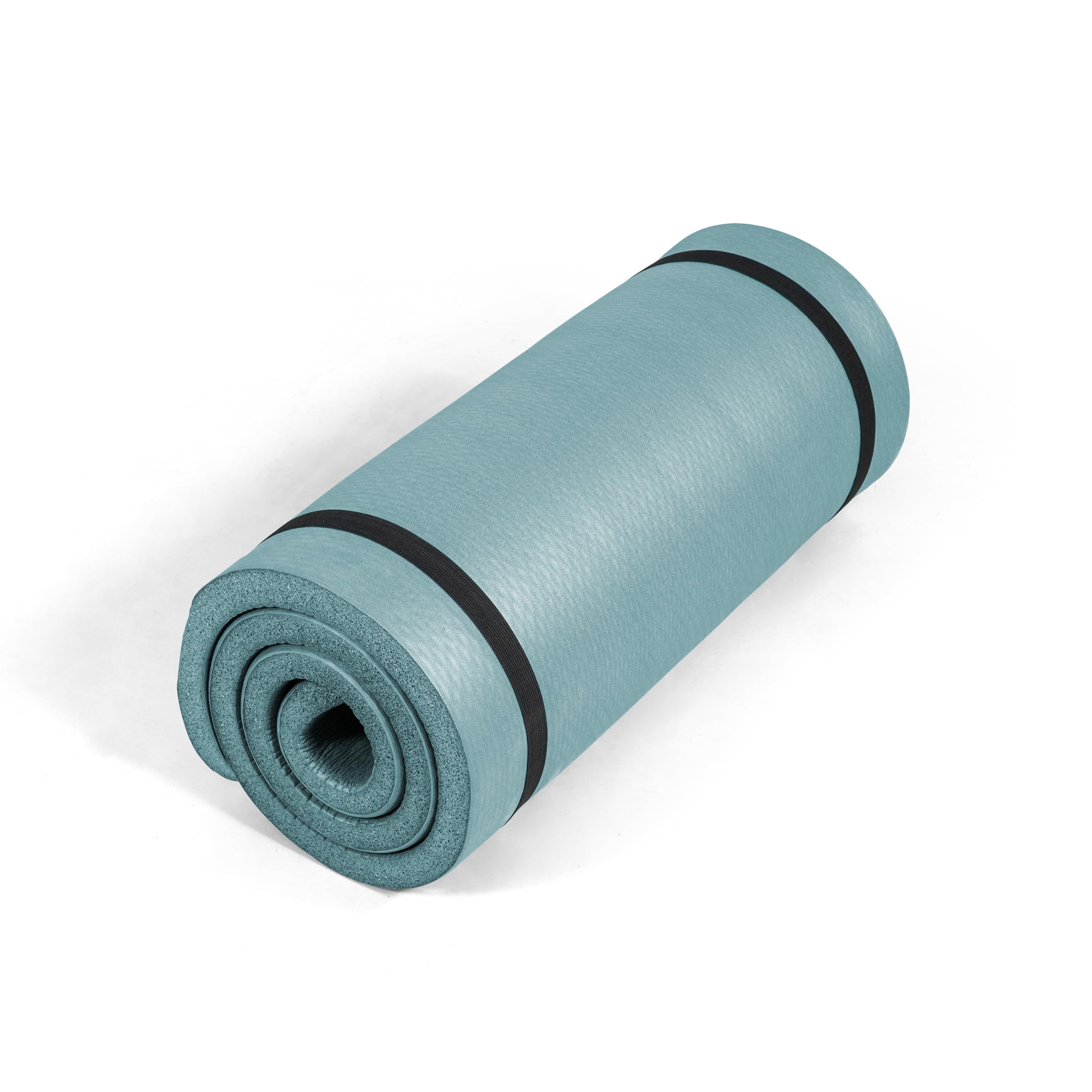 Tone Fitness 1-Inch Thick NBR Hot Pilates Mat
