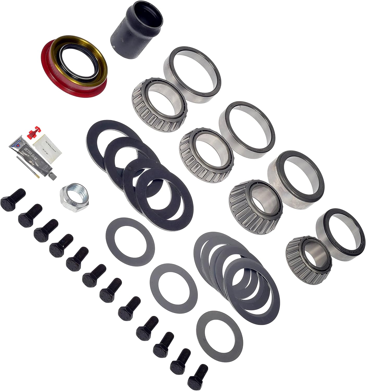 APDTY 161429 Premium Ring And Pinion Master Bearing And Installation Kit