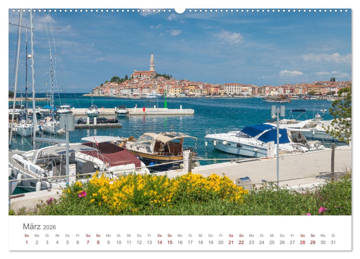 KROATIEN - Perle der Adria (Wandkalender 2026 DIN A2 quer), CALVENDO Monatskalender: Highlights einer Reise durch Kroatien (CALVENDO Orte)