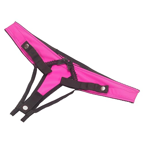 Chastity Belt Male Sissy Panties Chasity Device Anti-Off Auxiliary Sex Furniture Toys SM Restraint Bondage Slave Costumes (L,Rose with Lock) - L - Rose With Lock