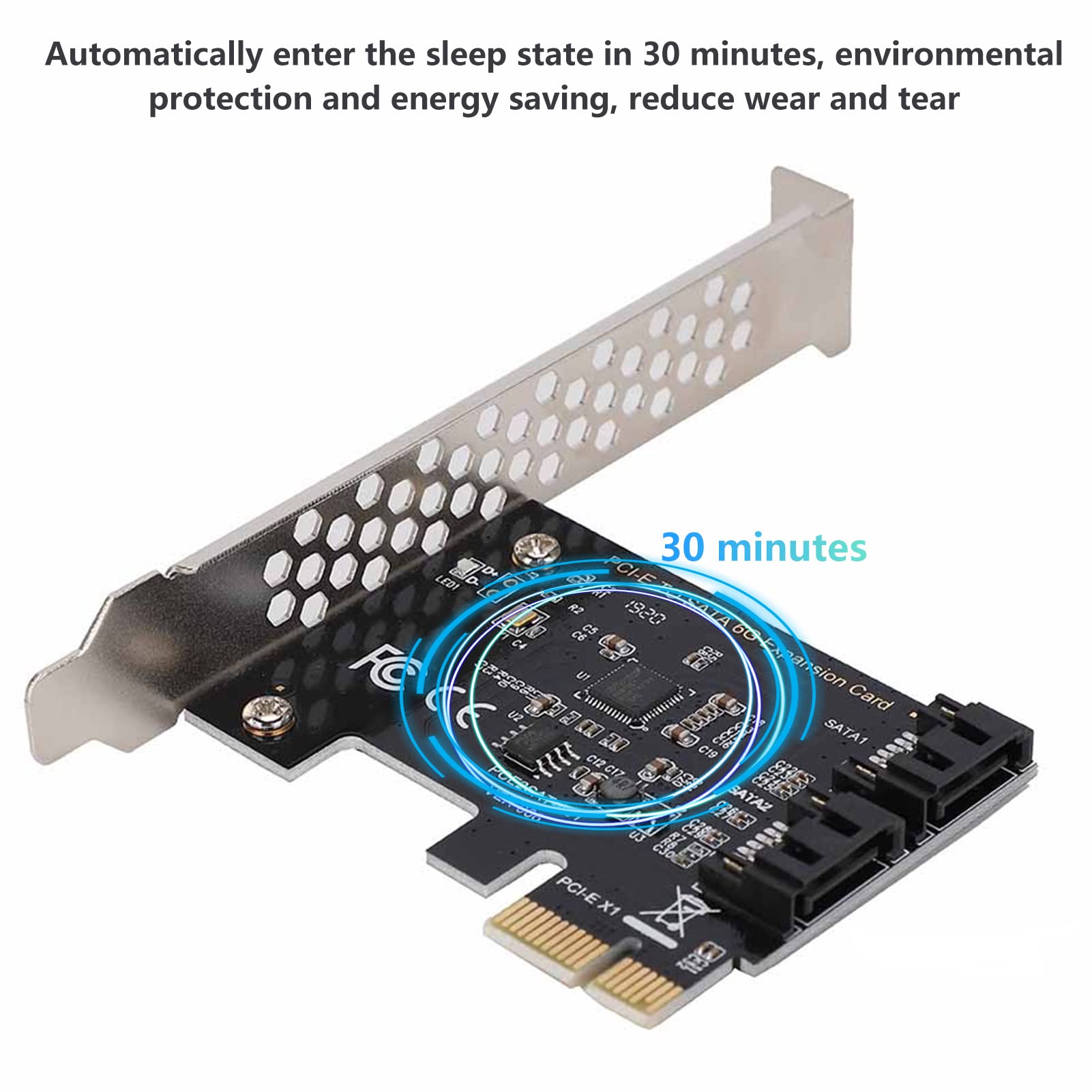 Convertitore PCI-e A SATA Tosuny - 2 Porte, 6Gbps, Hot Swap, Per Windows E Linux - Foto 5
