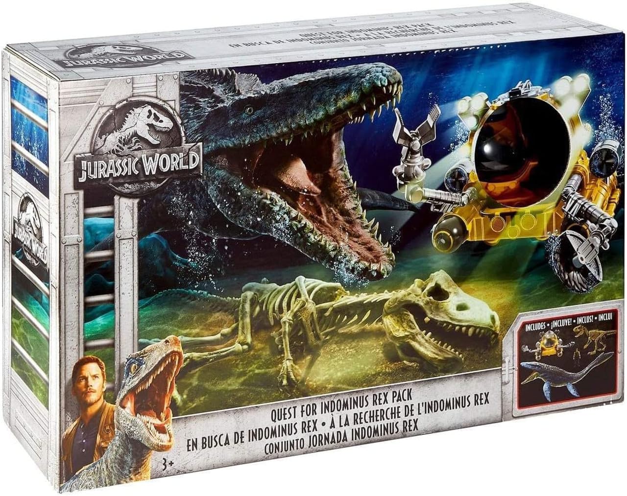 Amazon.com: MAGNETOE Jurassic Quest for Indominus Rex Pack