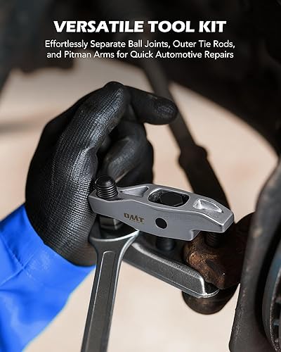 Vista 2 de Orion Motor Tech Separador de rótulas, extractor de brazo Pitman, juego de herramientas de extremo de barra de acoplamiento para servicio frontal