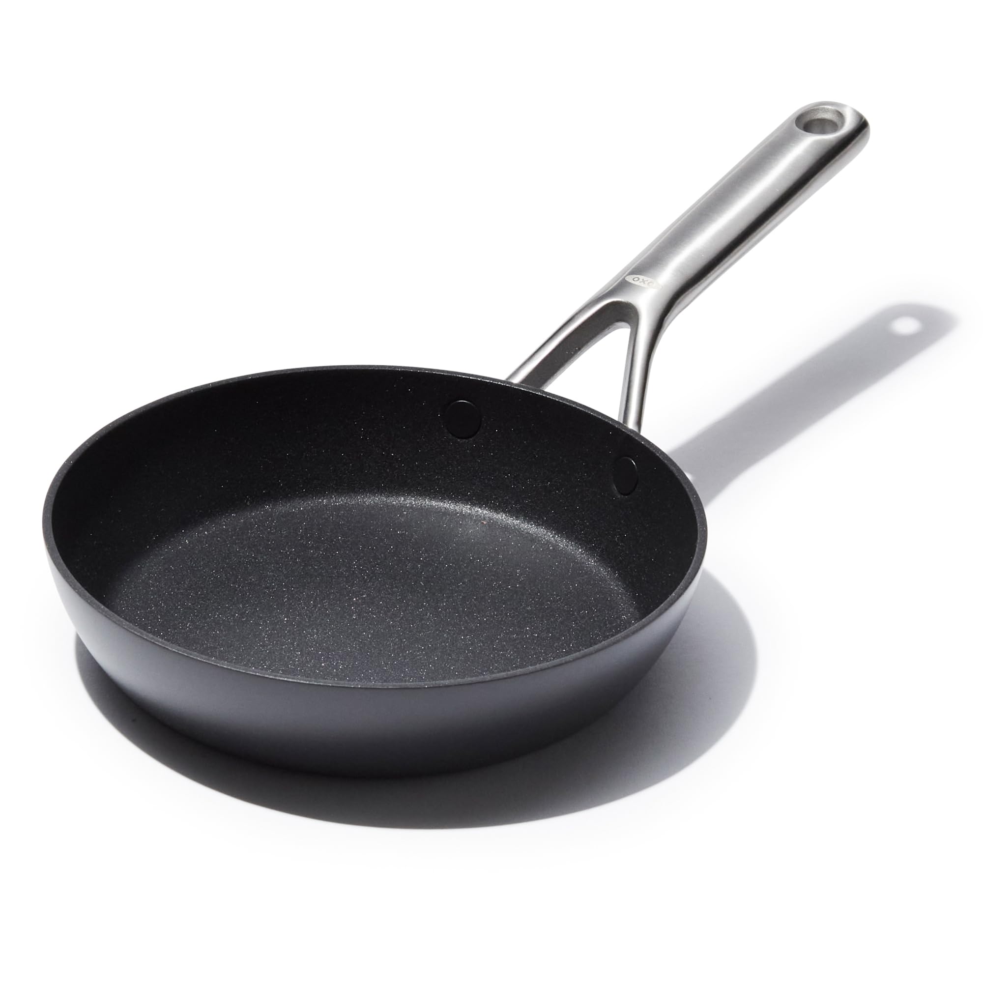 OXO Ceramic Non‑Stick Professional 20 cm Frying Pan – Diamond‑Reinforced No-PFAS Ceramic, Hard‑Anodised Aluminium, Induction‑Ready Base, Oven Safe to 200°C, Dishwasher Safe Optimised Shape