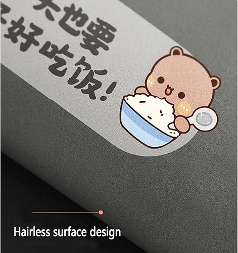 Miniatura 2 de Water Absorption Kitchen Rug, Bathroom Floor Anti-Slip Mat, Easy Clean Super Water Absorption Capacity Carpet(Color 1,50 * 80cm)