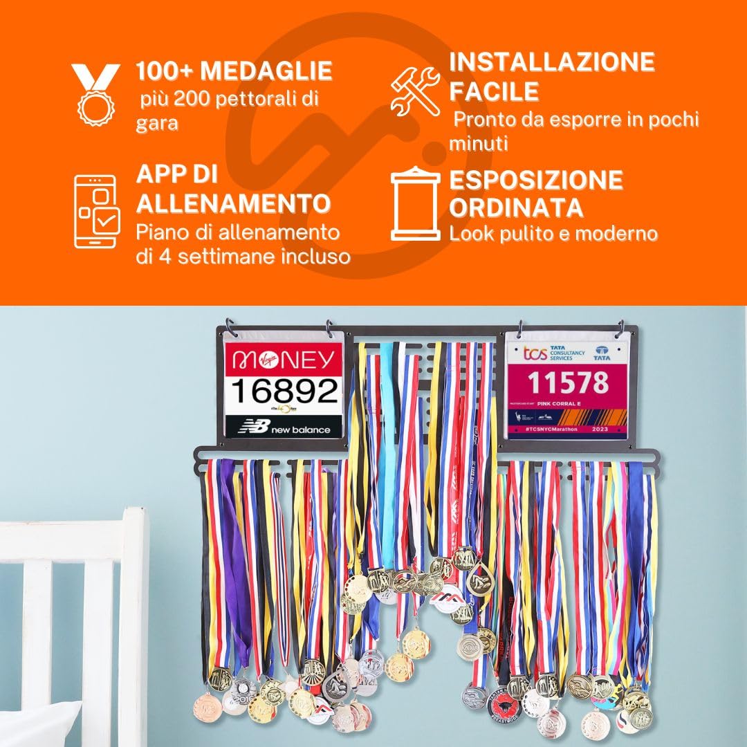 Espositore Medaglie Semplice e Doppio