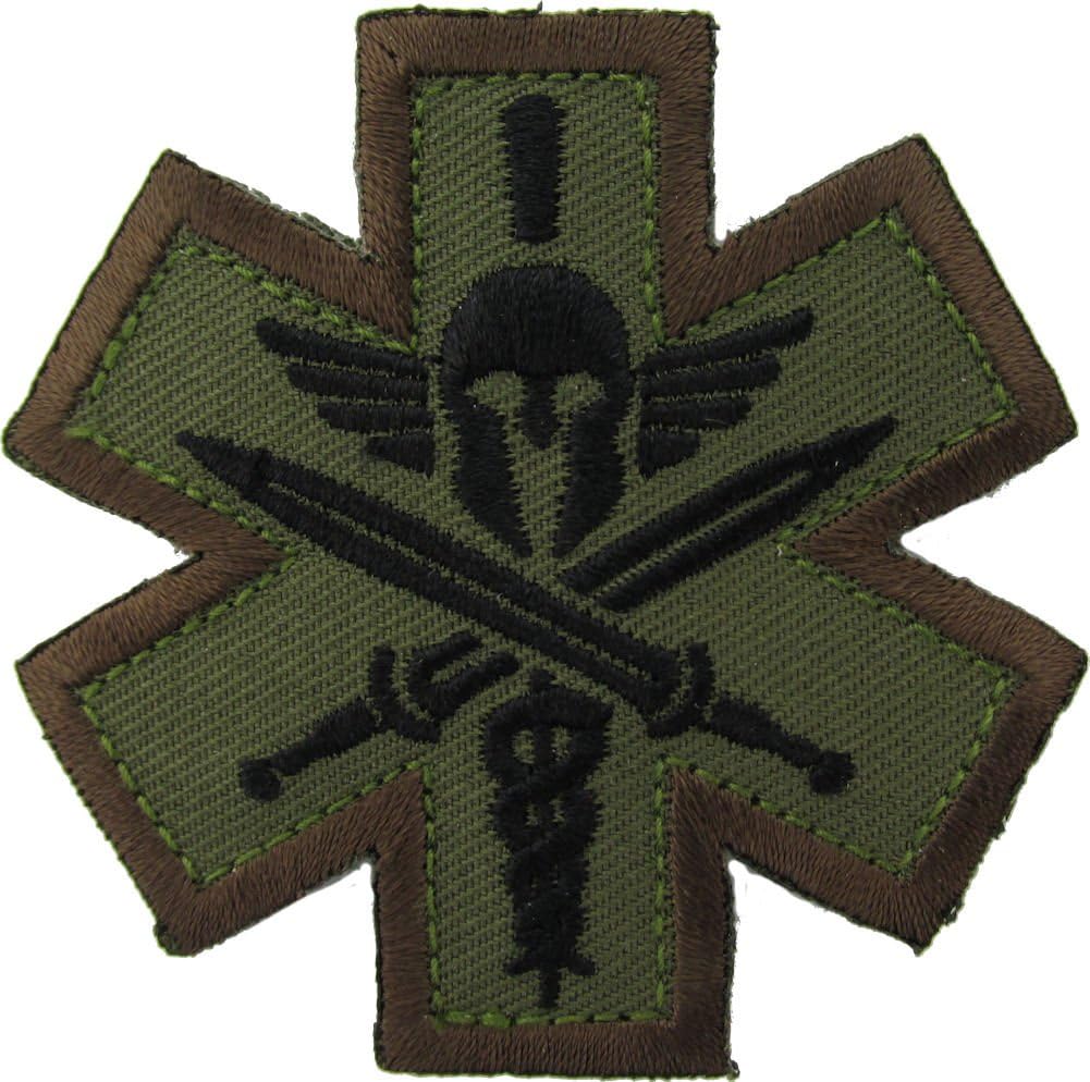 MIL-SPEC MONKEYTactical Medic Spartan Patch (Forest)