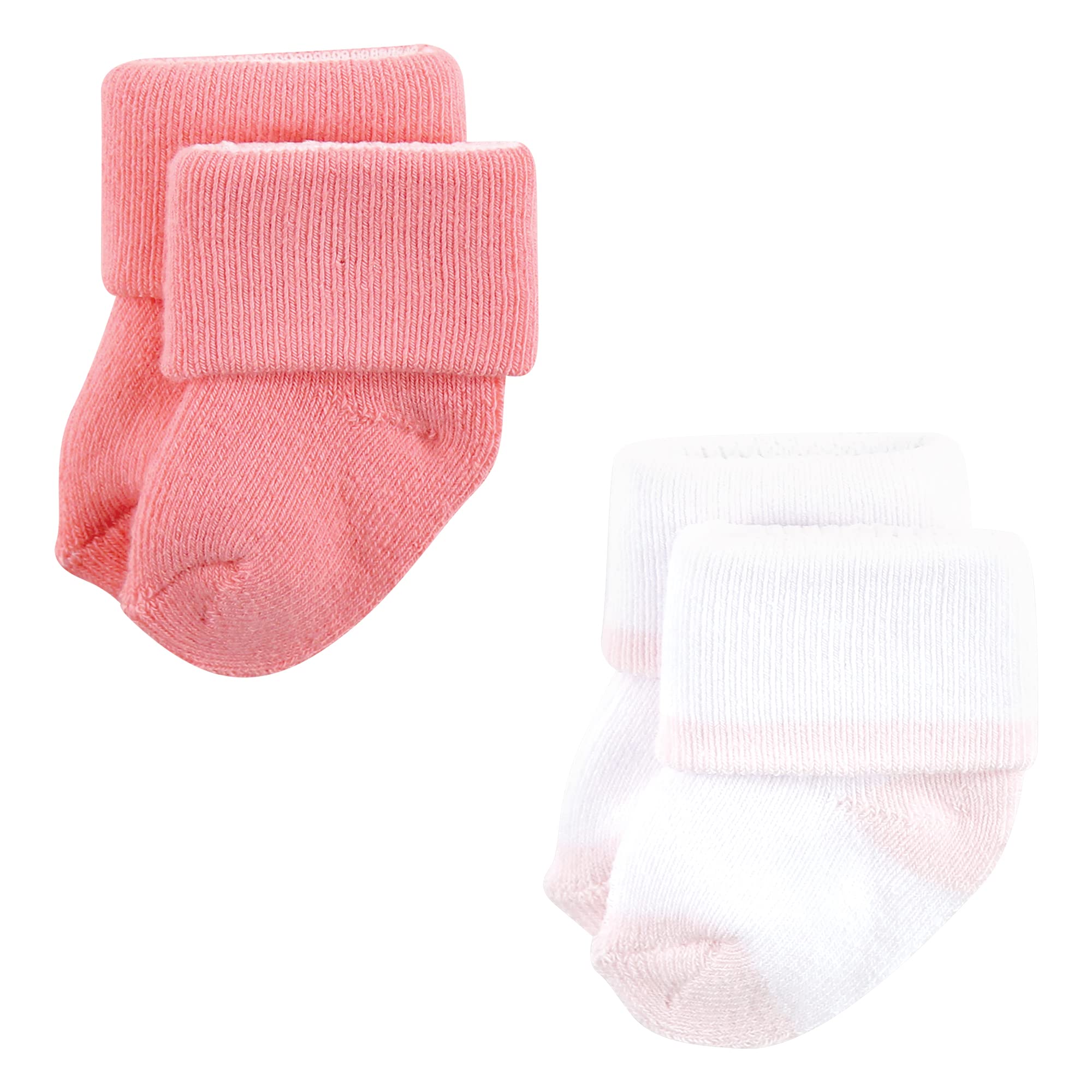 Luvable Friends Damen Unisex Neugeborene und Baby Frottee Socken Azteken 0-6 Monate, Coral Mint Aztec