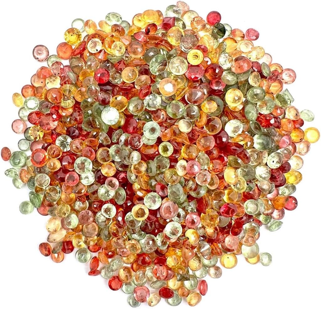 Multi Sapphire Choose Your lots Size and Shape Mix Gemmartusa loose Gemstone (10Cts Round) (MS-60006)